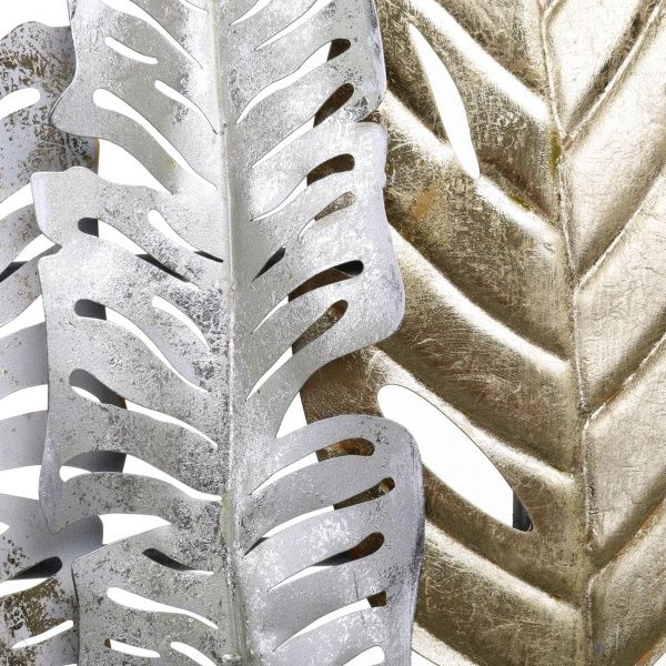 Декор настенный Foret 132,7x70,5 см светло серо-золотистый 