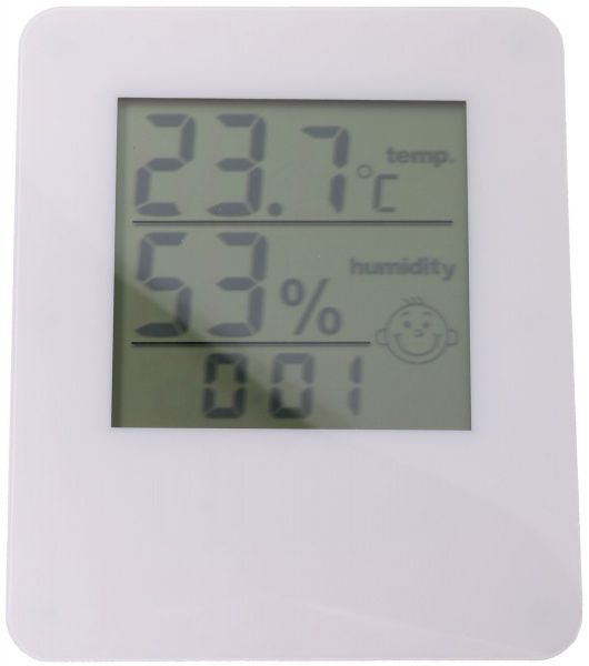 Часы настольные Mood 10х1.5х12 см белый