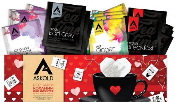 Чай черный Askold Assorti Black 20 шт. 2 г 