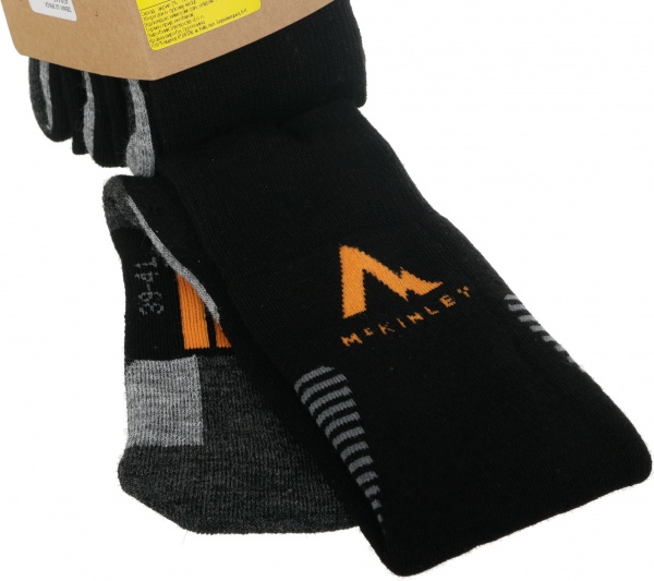 Шкарпетки McKinley Denny ux 2-pack McK 408440-904050 р.39-41 чорний