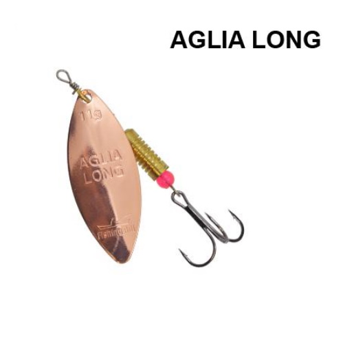 Блесна-вертушка Fishing ROI 5 г Aglia Long N 003 bronze