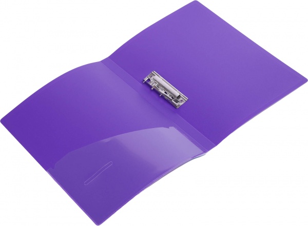 Папка А4 с боковым прижимом CLIP В фиолетовый UP! (Underprice)