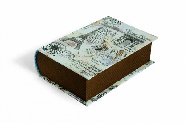 Скринька-книга Париж 223х165х65 мм CooverBox
