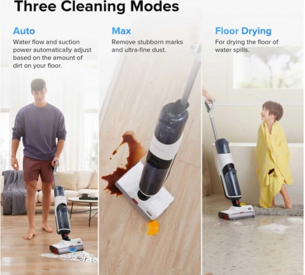 Пылесос Roborock Dyad Wet and Dry Vacuum Cleaner black/white 