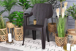 Стул пластиковый Bica Alta 88x61x58 см графит 