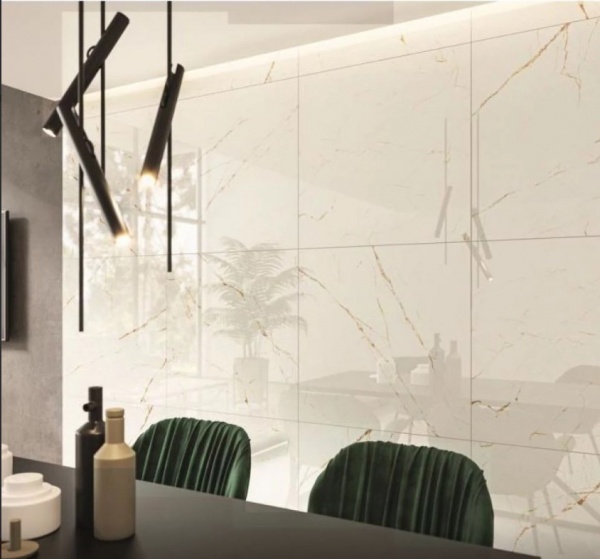 Плитка Ceramika Paradyz Lambrate bianco Rekt Pol 59,8x119,8 