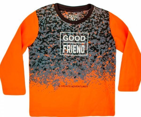 Футболка LOSAN р.122 помаранчевий 1349 
