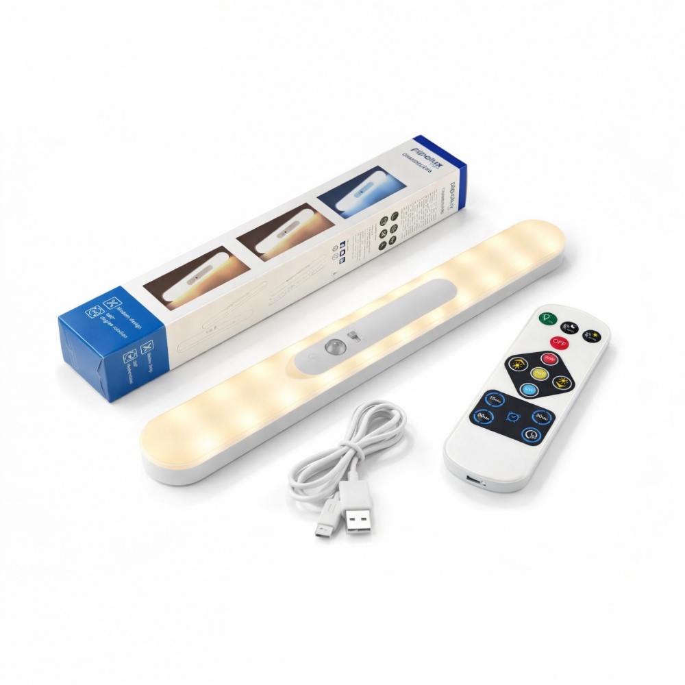 Світильник-нічник LED Pipolux Light TQ013 130Lm 3000K-6500K 2000mA з пультом 1,5 Вт білий