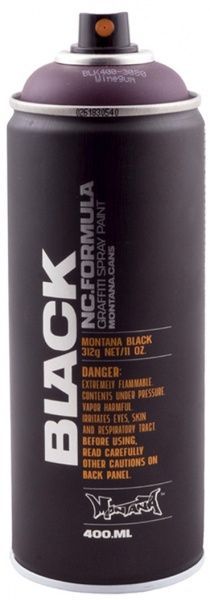 Фарба аерозольна Montana BLACK 3080 Вайгам мат 400 мл