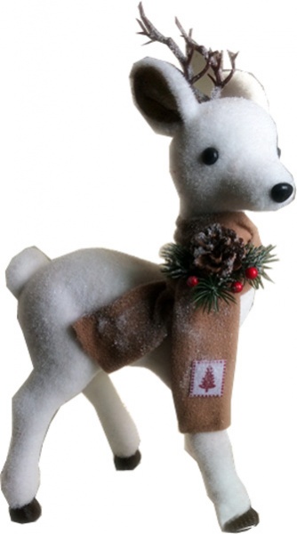 Декоративная фигура Олень в шарфике JM181004 49 см 
