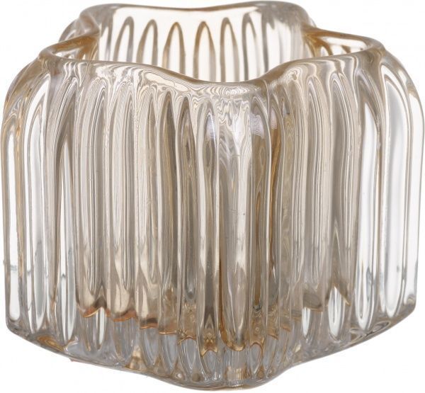 Подсвечник в форме звезды 10.3x10.3x8 см