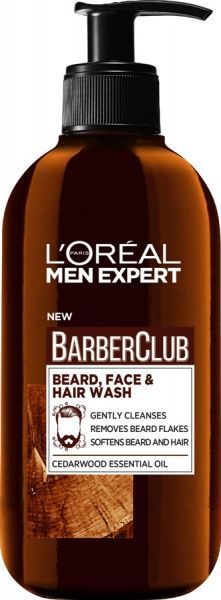 Шампунь L'Oreal Paris Men Expert Barber Club очищающий 200 мл