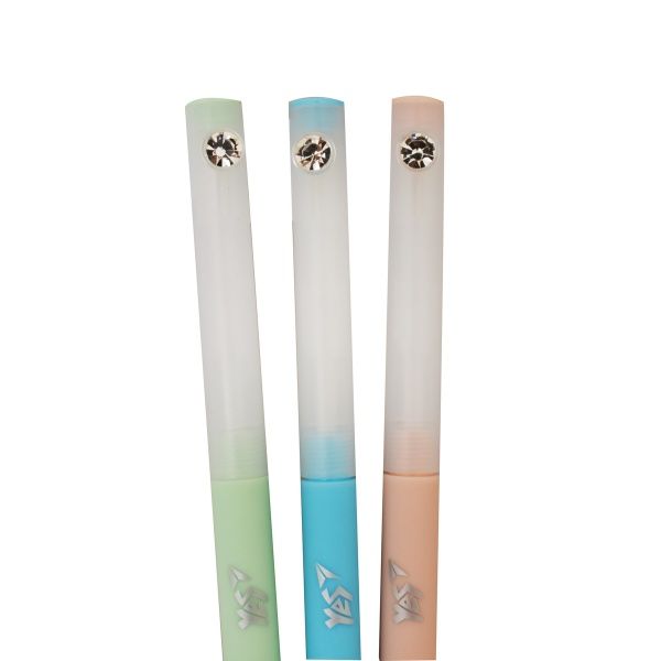 Ручка шариковая YES “Crystal”, 0,7 мм, синяя 