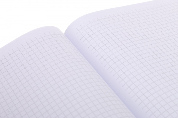 Блокнот А4 в клітинку 120 аркушів в асортименті Поділля