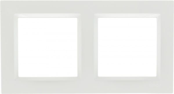 Рамка двомісна Simon SIMON10 універсальна білий CR2/11