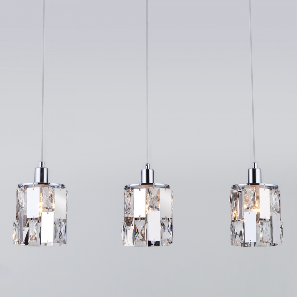 Підвіс Strotskis Scoppio 3x60 Вт E14 хром 50101/3 (хром) 