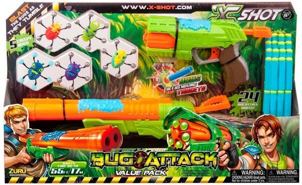 Набір бластерів Zuru X-Shot Вогонь по жуках 4804