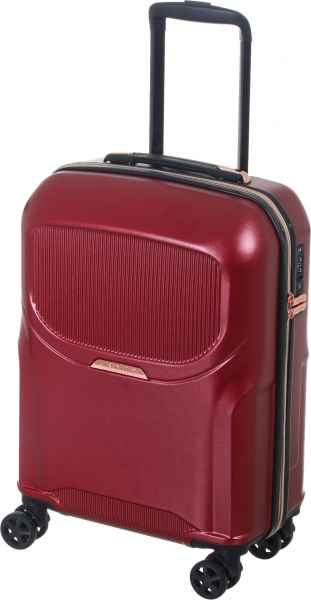 Чемодан 39 л бордовый LS22100 48х37х22 ABS 