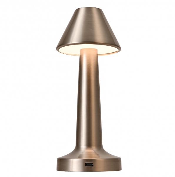 Настільна лампа нікель Ava/TL1 satin nickel 