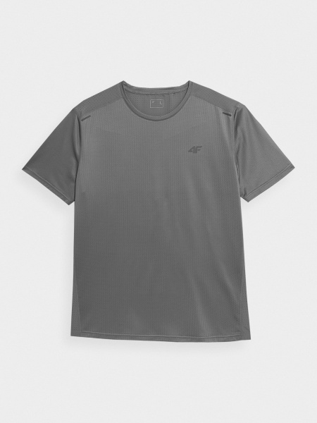 Футболка 4F TSHIRT FNK M493 4FSS23TFTSM493-25S р.S серый