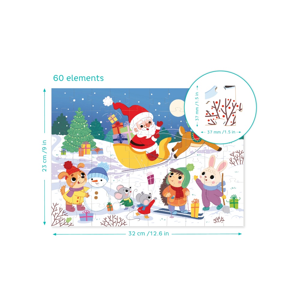 Пазл DoDo Санчата Санти, 60 елементів 300579