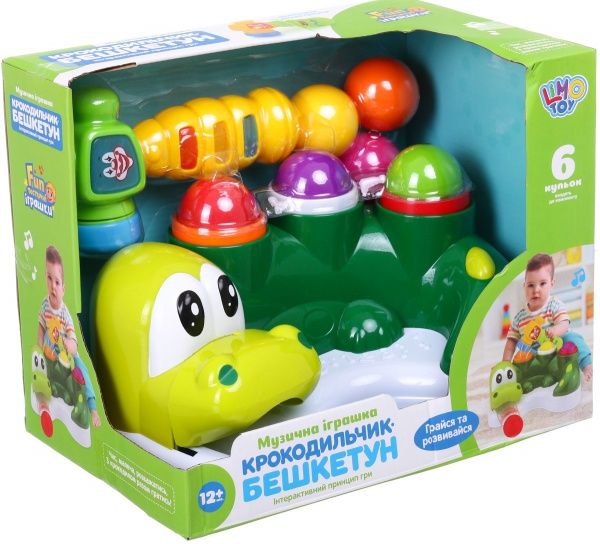 Игрушка музыкальная Limo Toy крокодильчик ODT111990