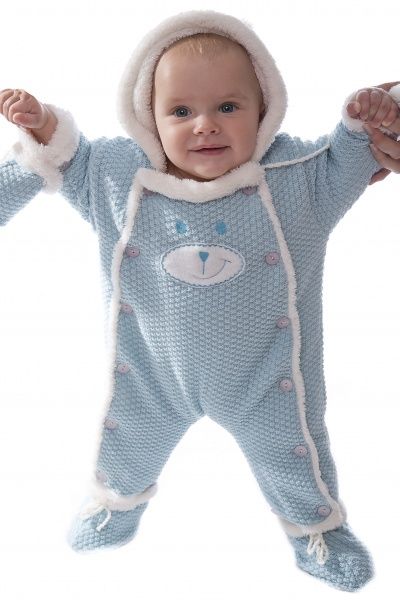 Комбінезон дитячий ДАЙС 14072470/3 блакитний р.80 