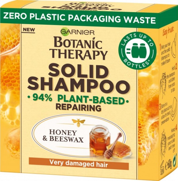 Шампунь твердий Botanic Therapy для дуже пошкодженого, посіченого волосся 60 г