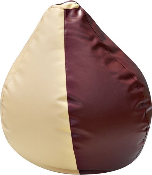 Крісло-мішок Примтекс Плюс Tomber H-2201/H-002 M бежевий із коричневим 