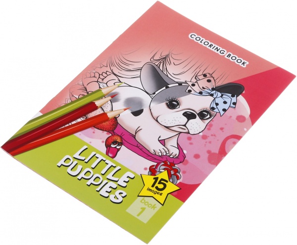 Раскраска Art studio of happiness 148х210 мм А4 в ассортименте