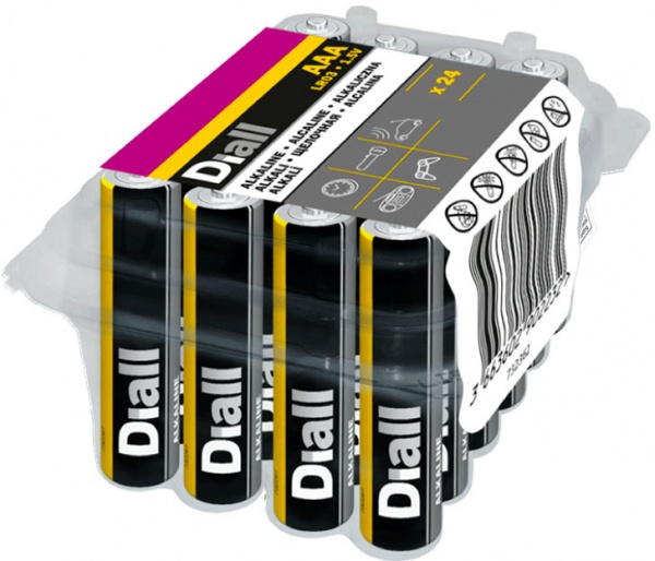 Батарейка TM DIALL AAA (R03, 286) 24 шт. (4103960124) 