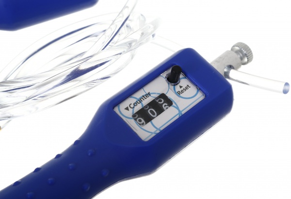 Скакалка MaxxPro kids со счетчиком 29х3х15 см голубая MX0275193