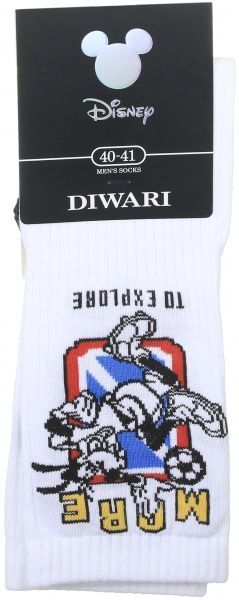 Шкарпетки чоловічі Conte DISNEY 17С-168СПМ, 369 р. 25 білий 