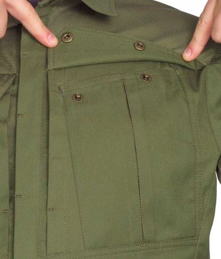 Сорочка P1G UA281-29952-OD р.L оливковий