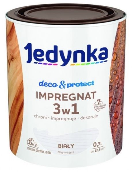 Антисептик Jedynka Deco & Protect Impregnat американский махагон мат 0,7 л