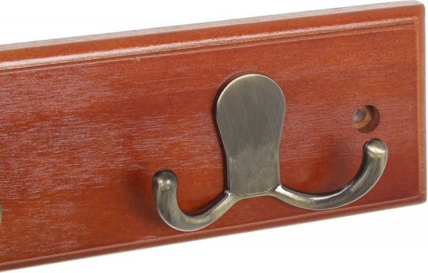 Крючки на планке ІІ тип 2 бронза/орех