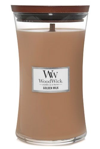 Свічка ароматична Woodwick Large Golden Milk 609 г 