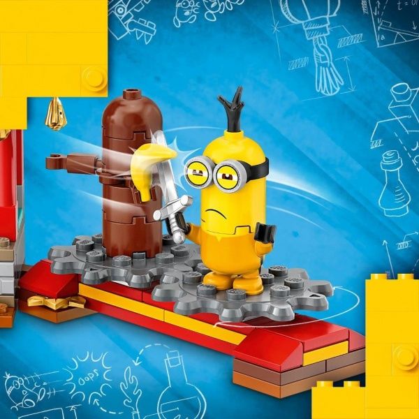 Конструктор LEGO Minions Миньоны: бойцы кунг-фу 75550