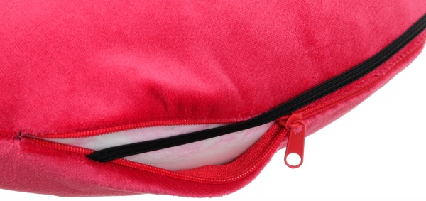 Подушка дорожная ортопедическая 30х30х9 см вишня Luna