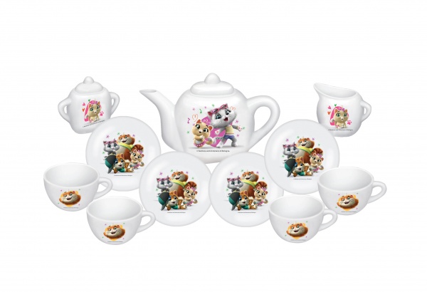 Набір 44 CATS Чайний сервіз Буффі-чаювання 12 предметів 121899