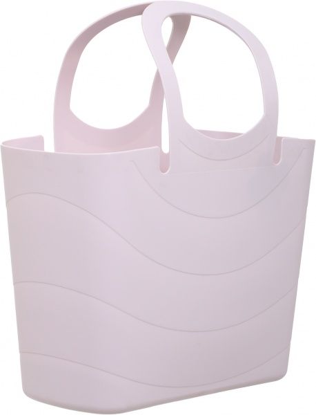Кошик пластиковий Prosperplast 19595-5245 універсальний із ручками Lucy 180xрожевий мм