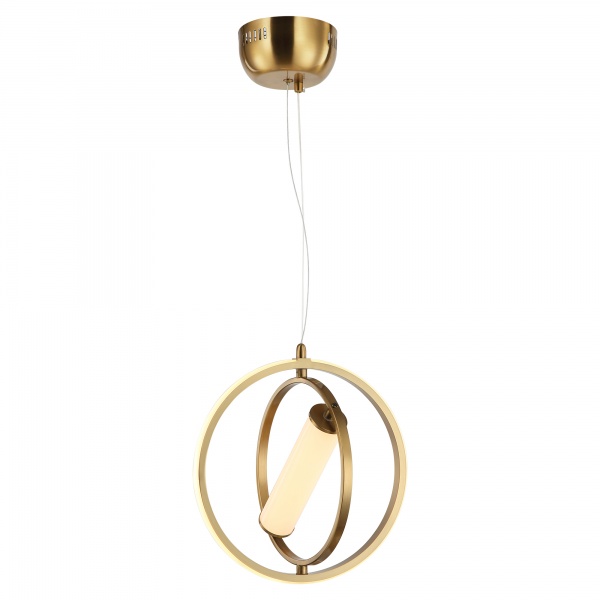 Люстра підвісна Vio Concept by LUCEA Elegante small LED 40 Вт латунь 80371-01-PS2-CO 