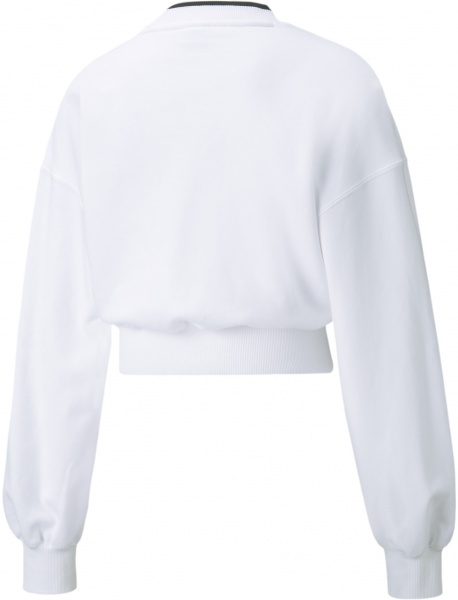 Свитшот Puma SWxP Crew TR 53356202 р. L белый