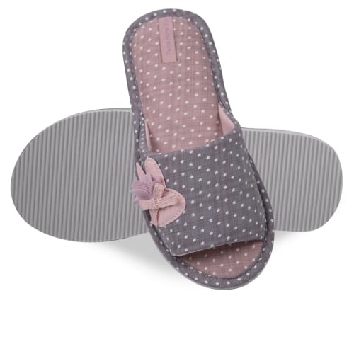 Капці домашні Twins HS-VL Pink rabbit 7222 рожевий 