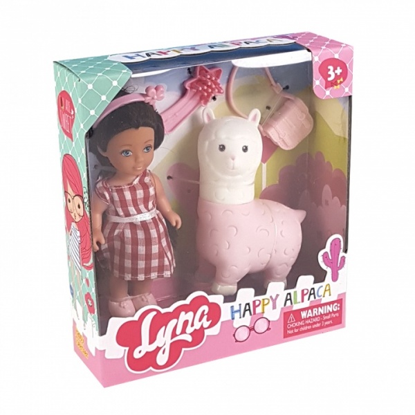 Ігровий набір Shantou Лялька Шеріл і альпака 4616