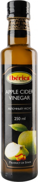 Оцет Iberica яблучний 6% (8436024292589) 250 мл