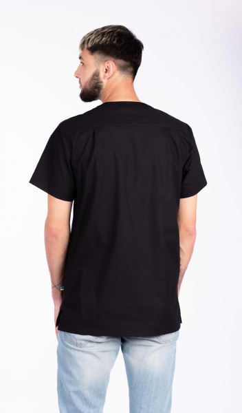 Вышиванка Эдельвика 79-22/00 Тризуб черный р. S 