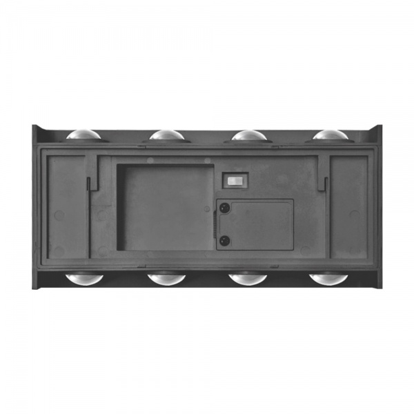 Світильник світлодіодний Maxus 8 Вт чорний 2700/4000/6500 К 1-MWL-8W-BLS 