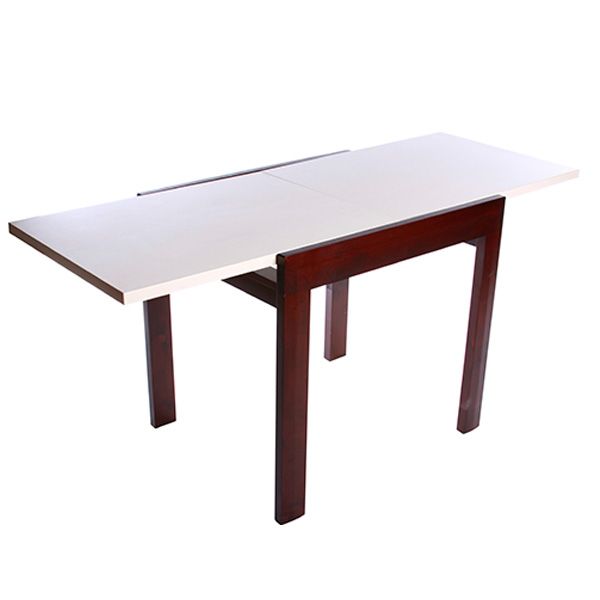 Стіл кухонний розсувний Trembita СК №1 81.5(163)х67.3х76 см черешня-ваніль