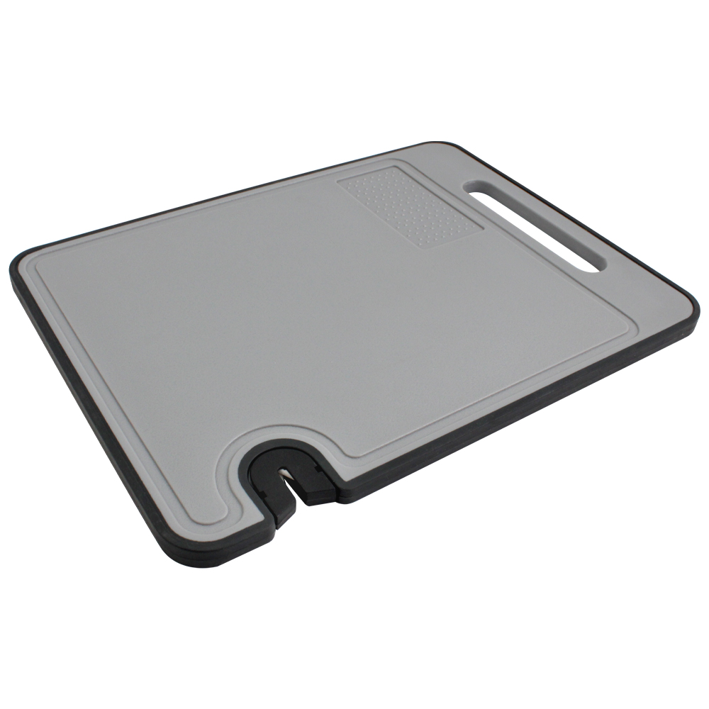 Доска кухонная Arino с точилкой для ножей и измельчителем для чеснока 68786